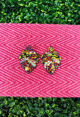 Color Palm Earring