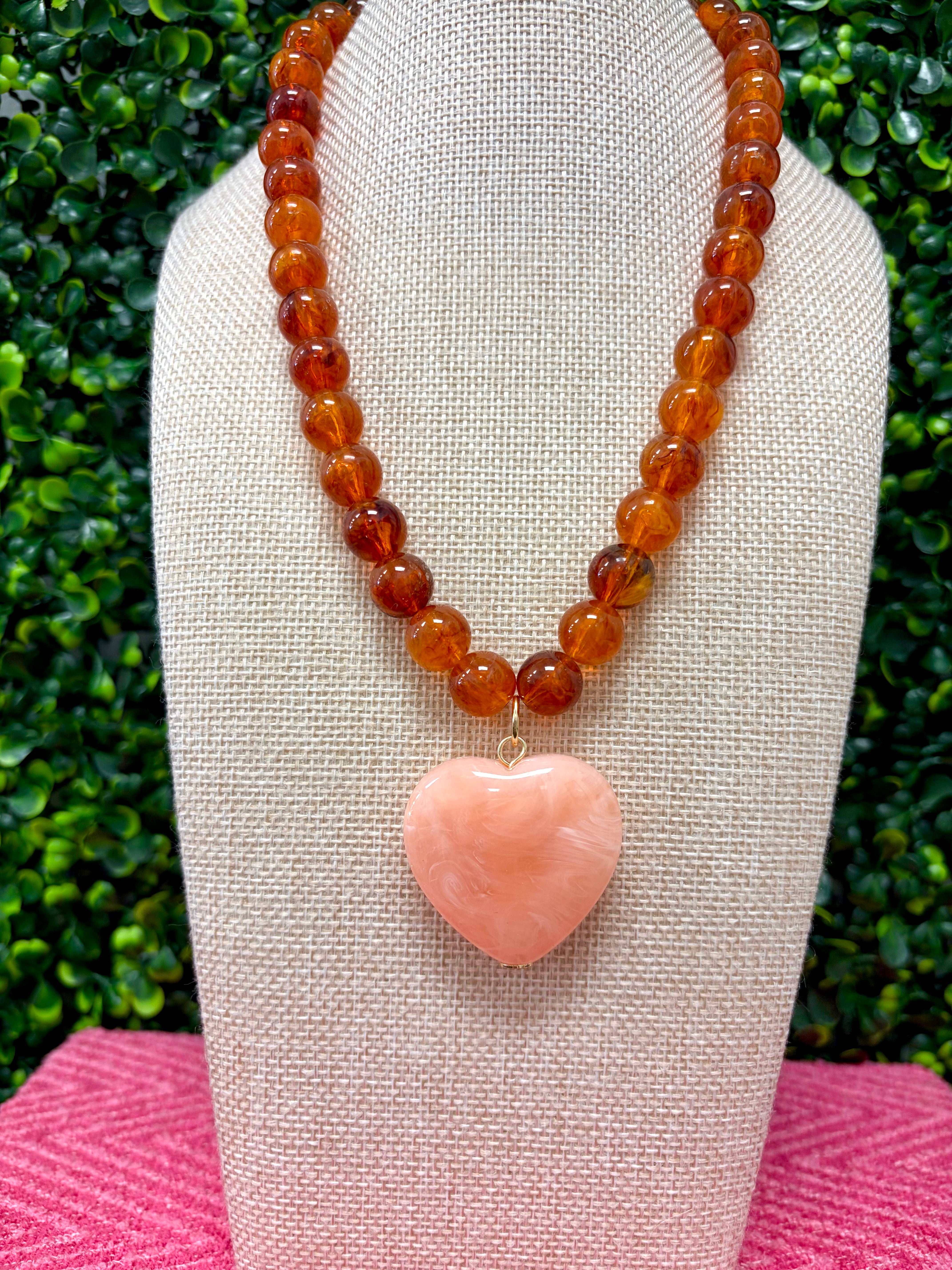 Coastal Crush Heart Necklace