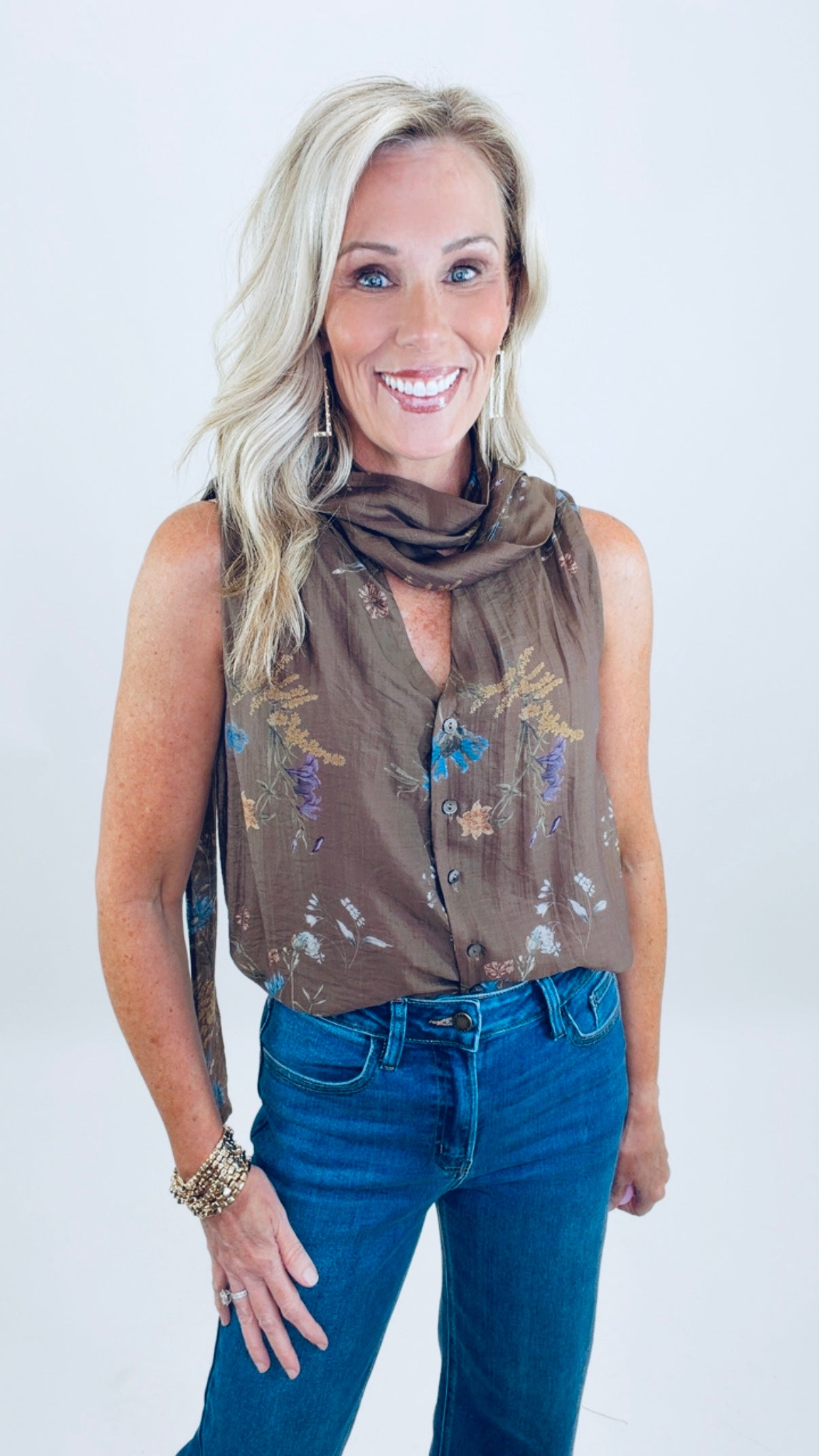 Modern Romance Top (brown)