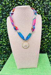 Pop Starburst Scarf Necklace