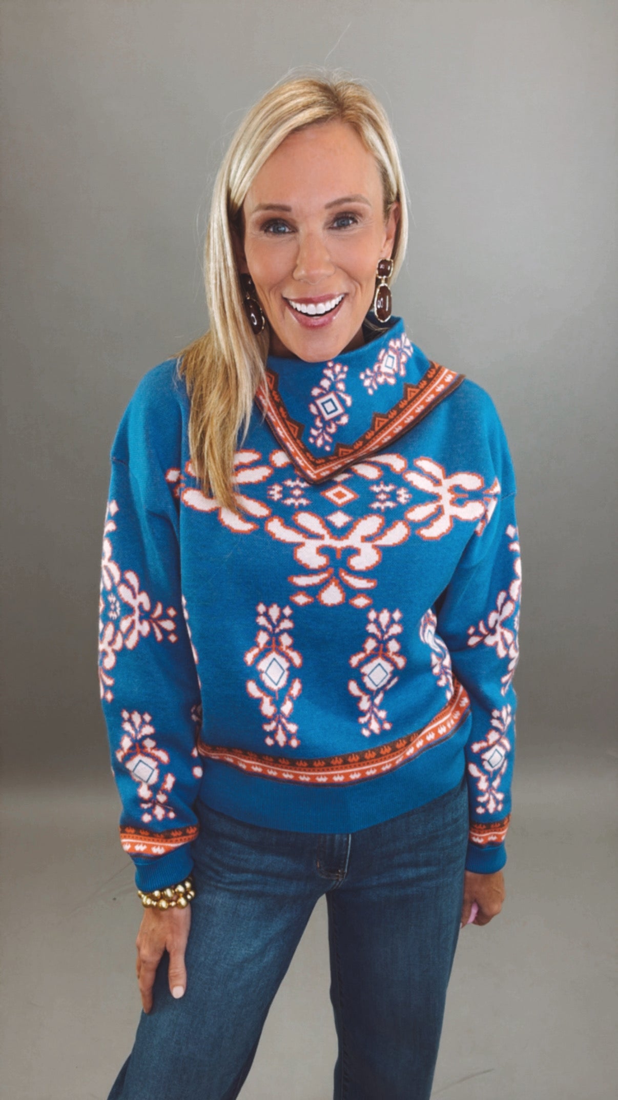 Desert Bloom Sweater