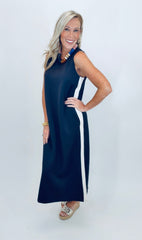 Side Hustle Dress (navy)