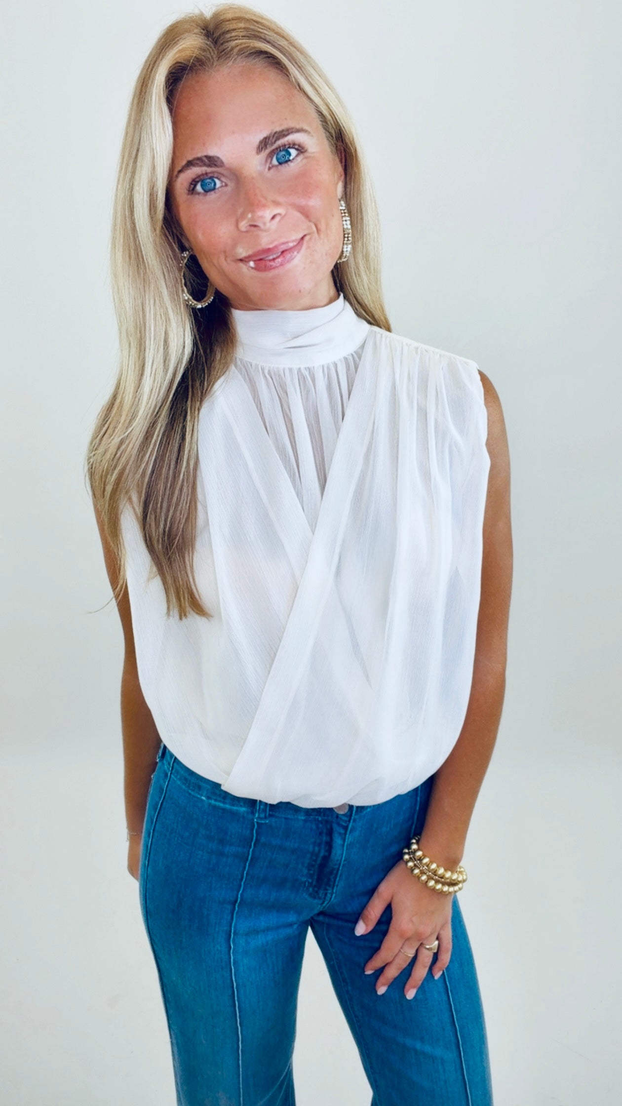Chic Intentions Top (ivory)