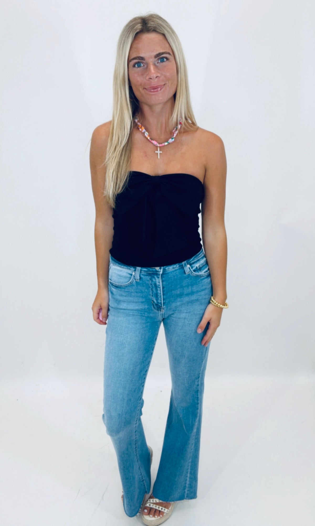 Big Deal Bow Top (black)