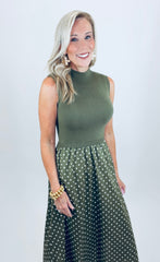 Olive Moment Dress