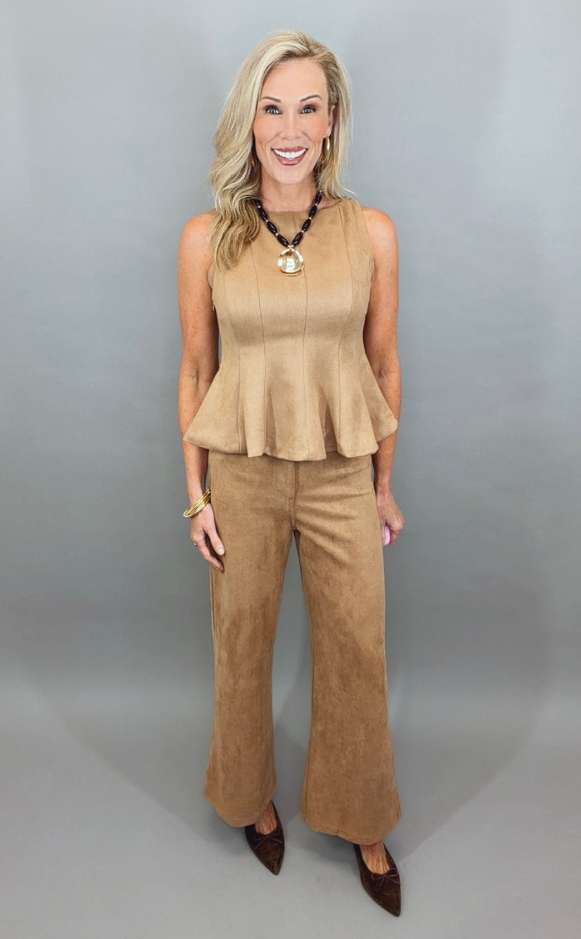 Suede Couture Pant
