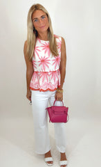 Bloom Stitch Peplum
