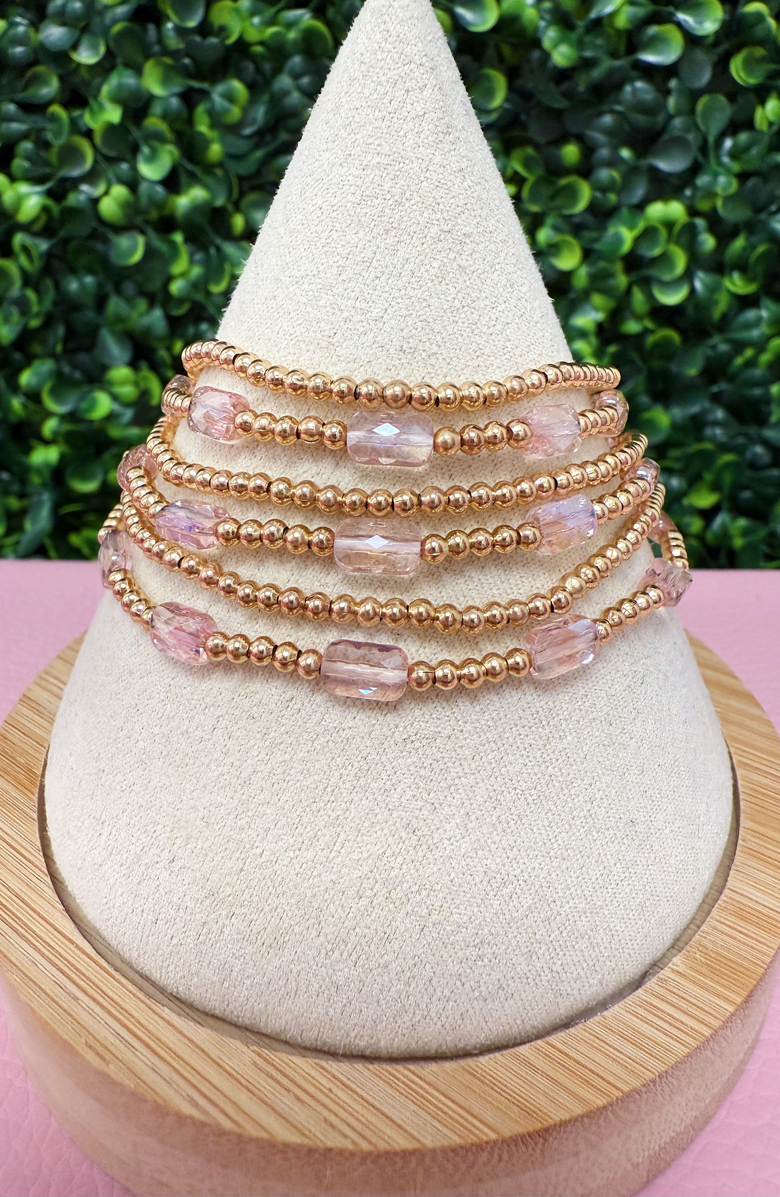 Pink Dainty Stack