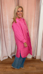 Pink Power Puffer Coat