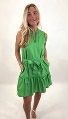 Cleo Dress (green)