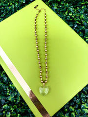 Die Heart Necklace