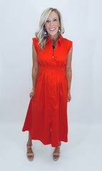 Red Hot Summer Dress