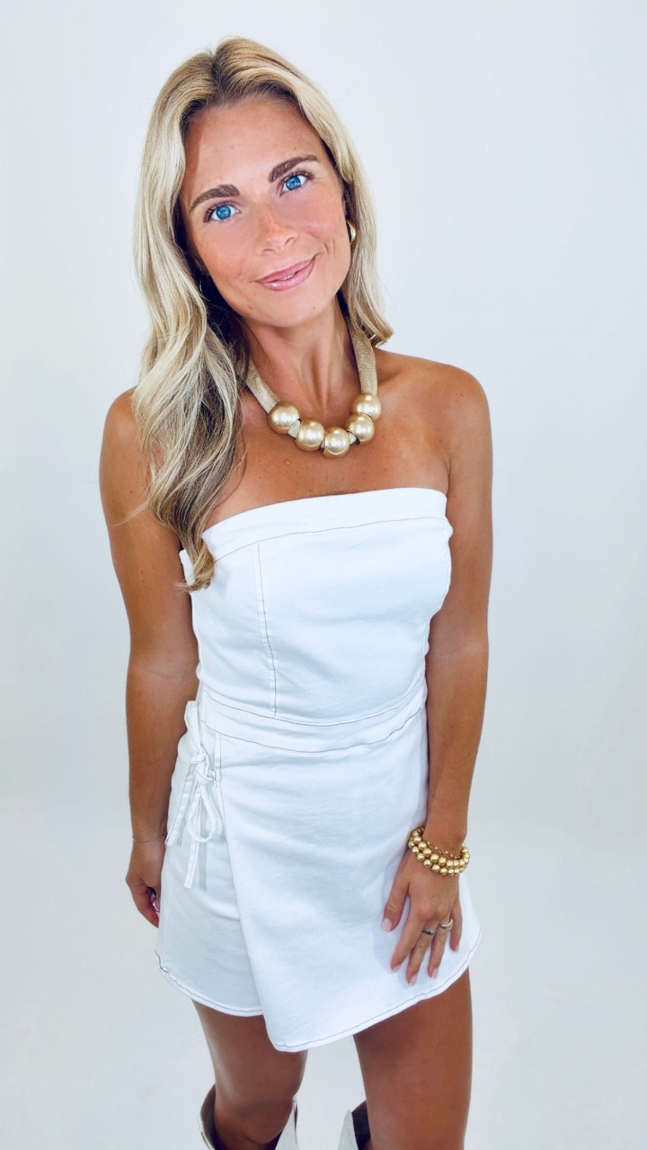 White Hot Romper