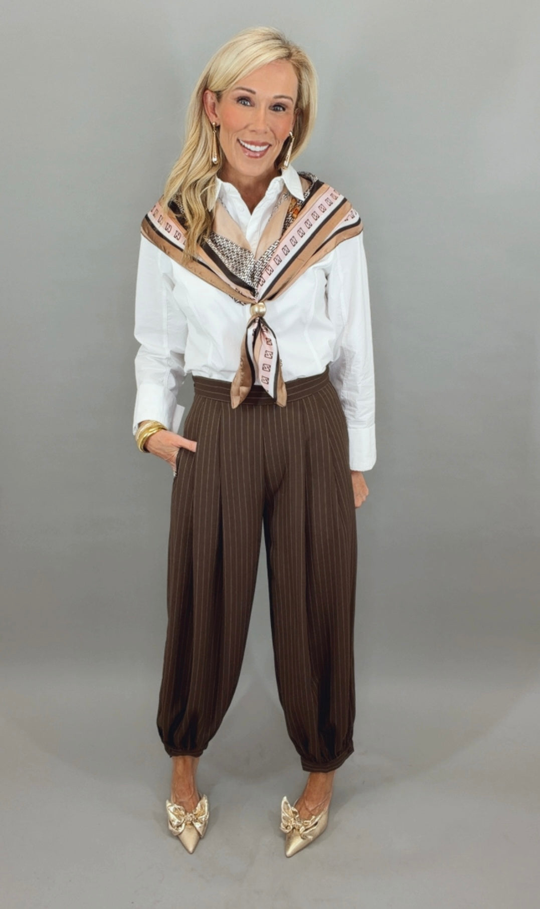 Pinstripe Prep Pant
