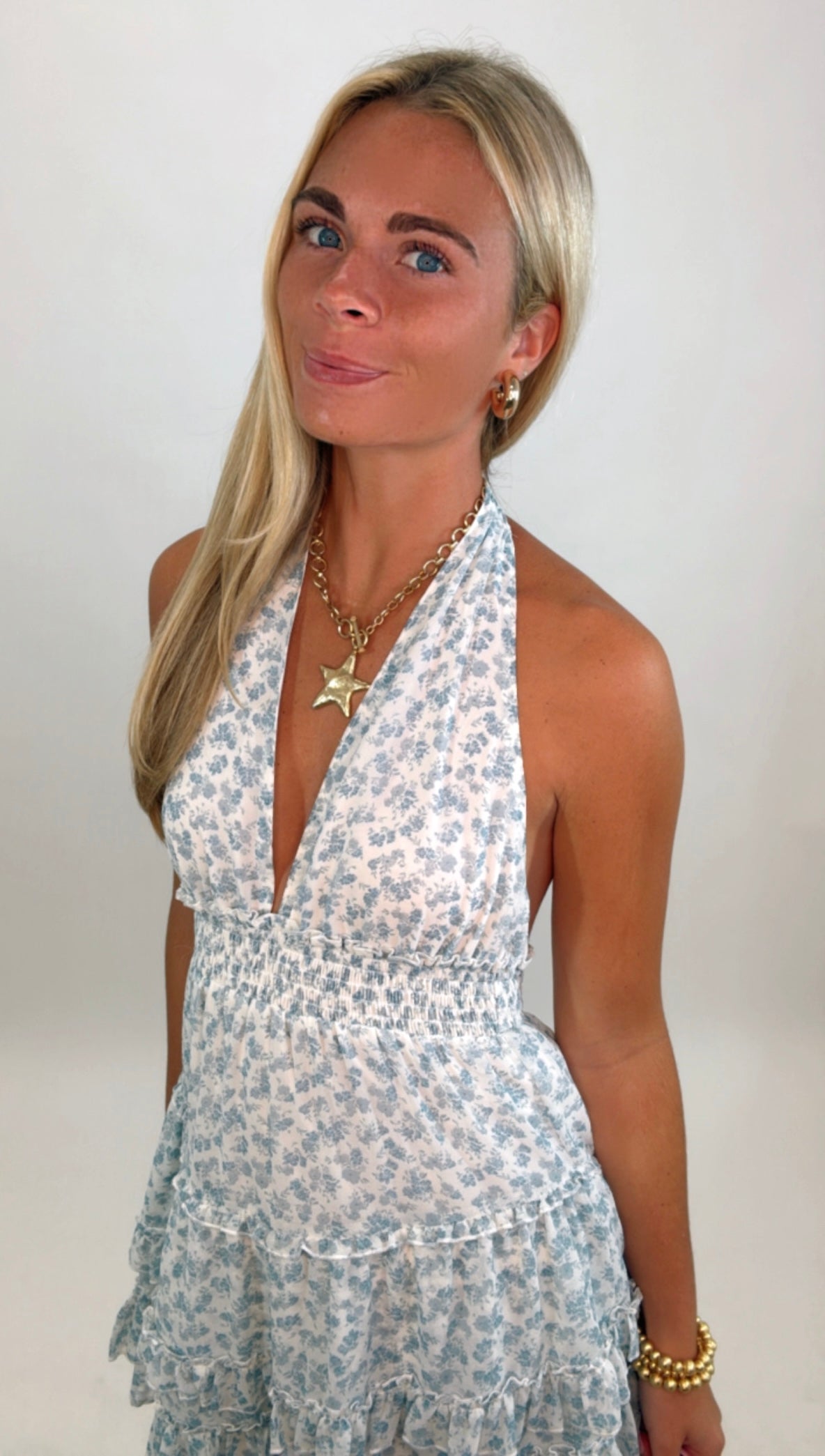 Blue Glory Dress