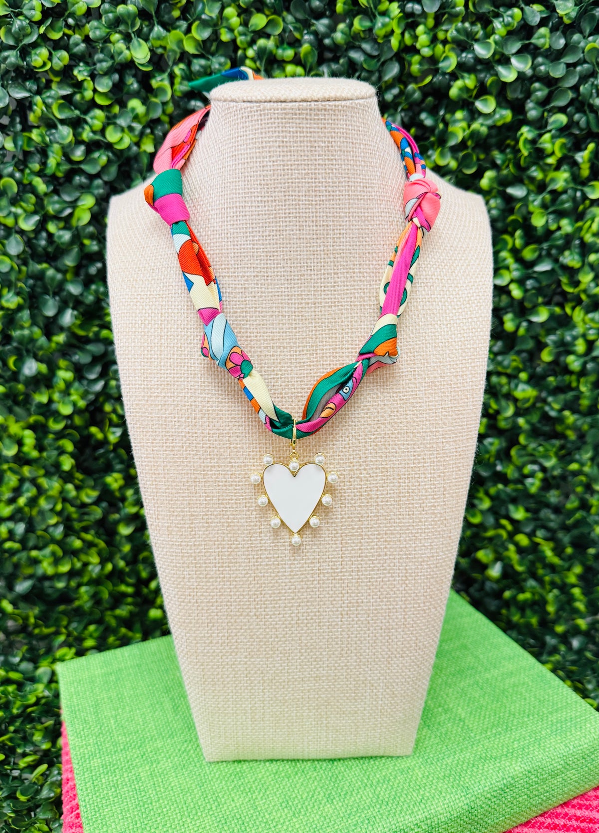Love Note Scarf Necklace