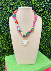 Love Note Scarf Necklace