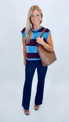 Cape Cottage Sweater (slate blue)