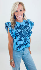 Statement Stitch Top