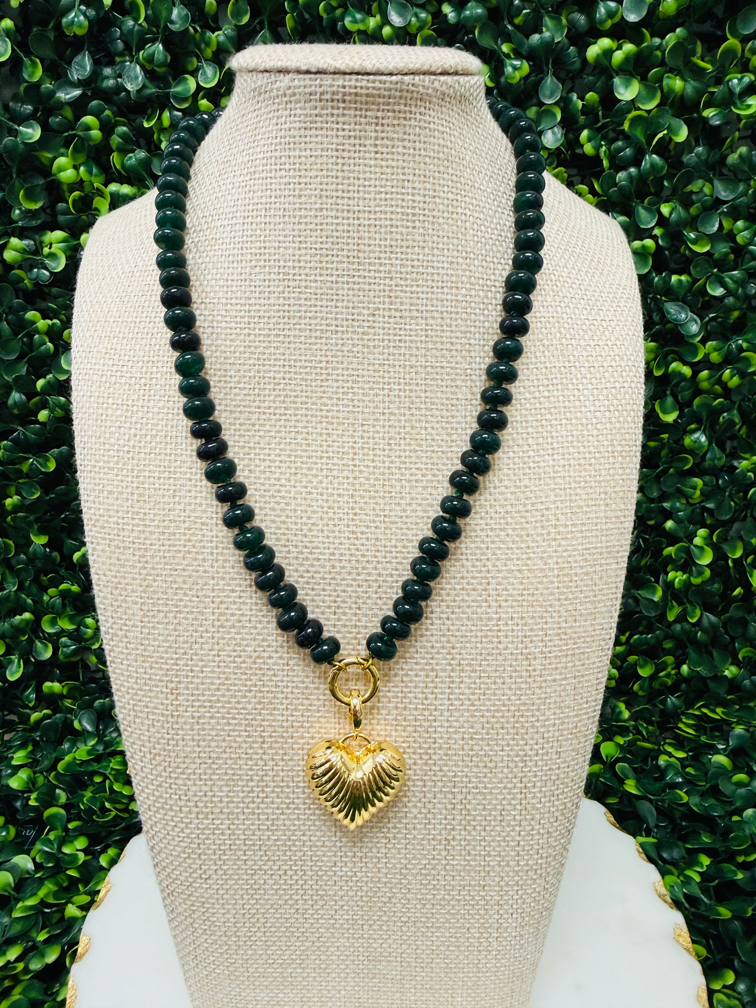 Evergreen Heart Necklace