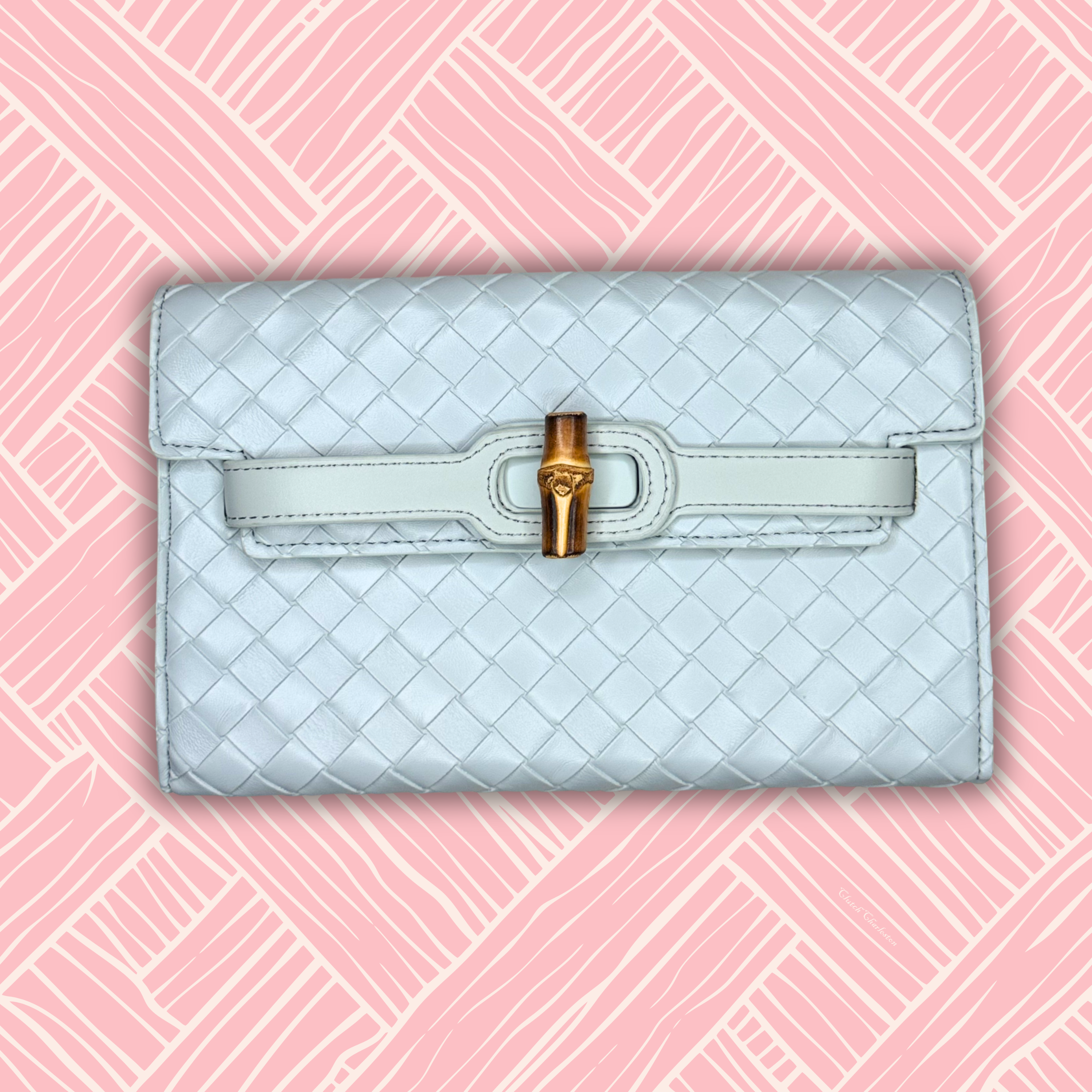 Broad Clutch (Haint Blue)