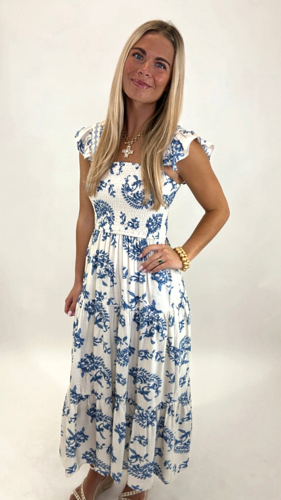 Precious Paisley Dress