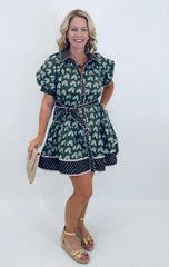 Meadow Scroll Dress