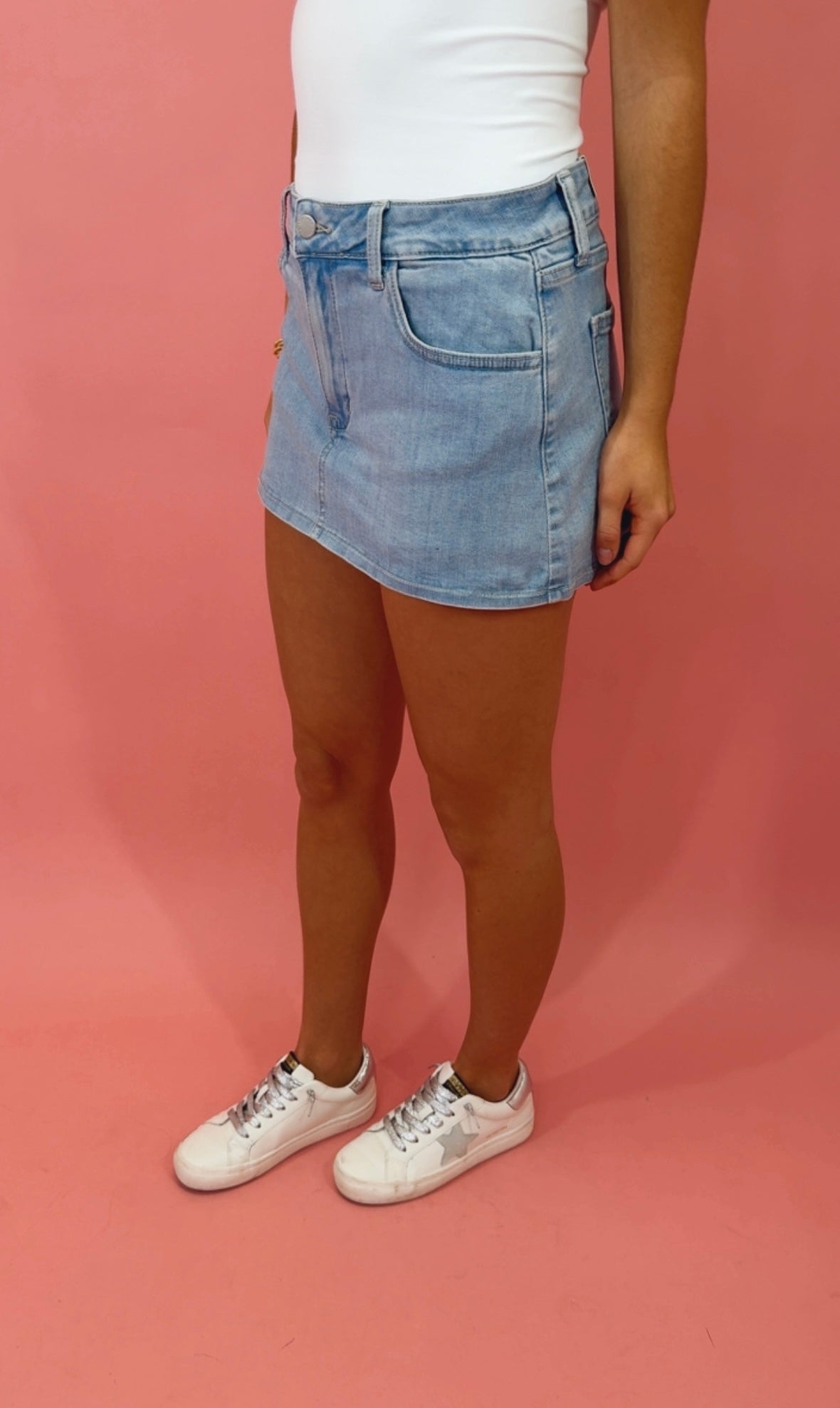 Go-To Denim Skort (super light)