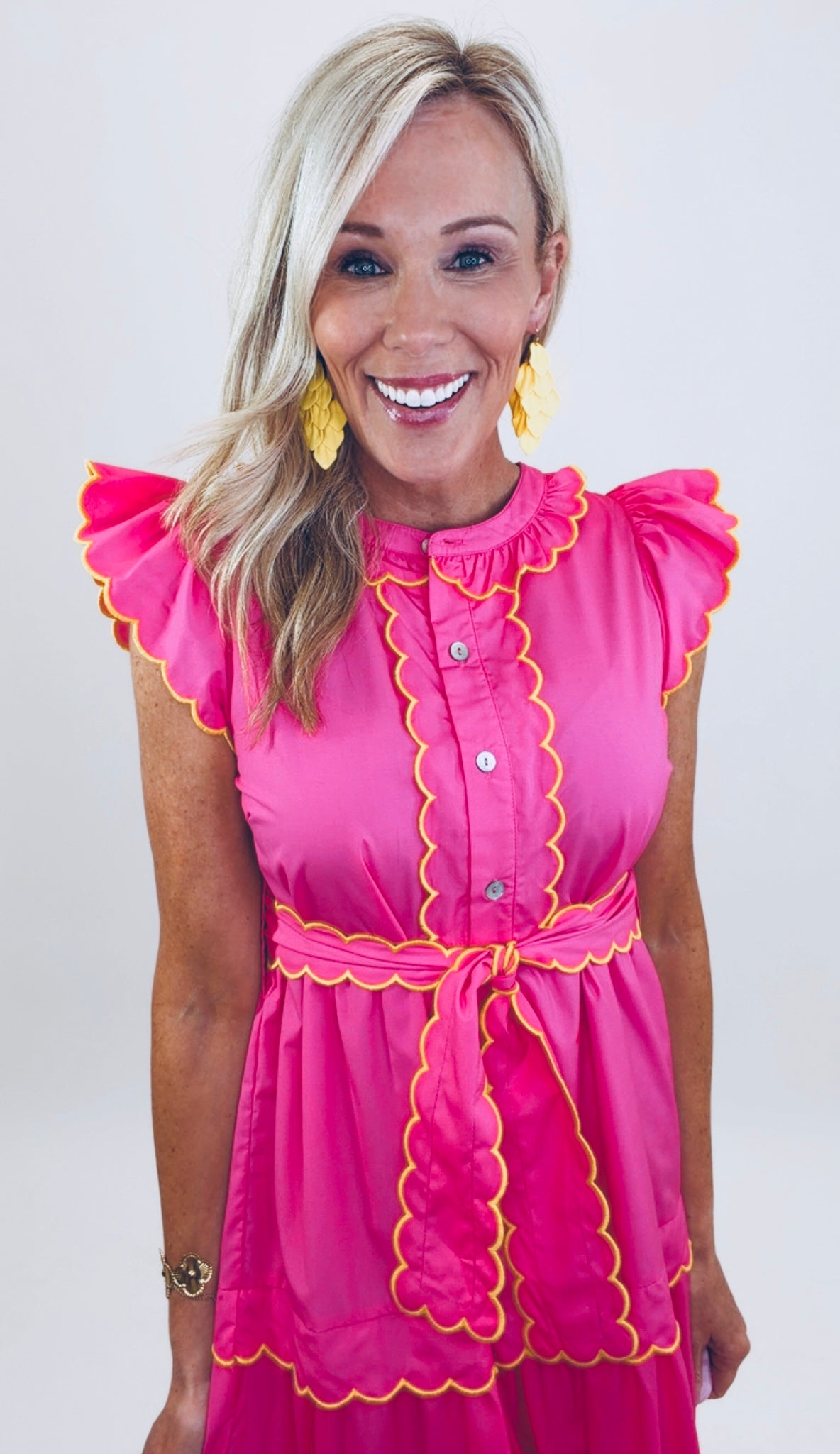 Charleston Charm Dress (pink)