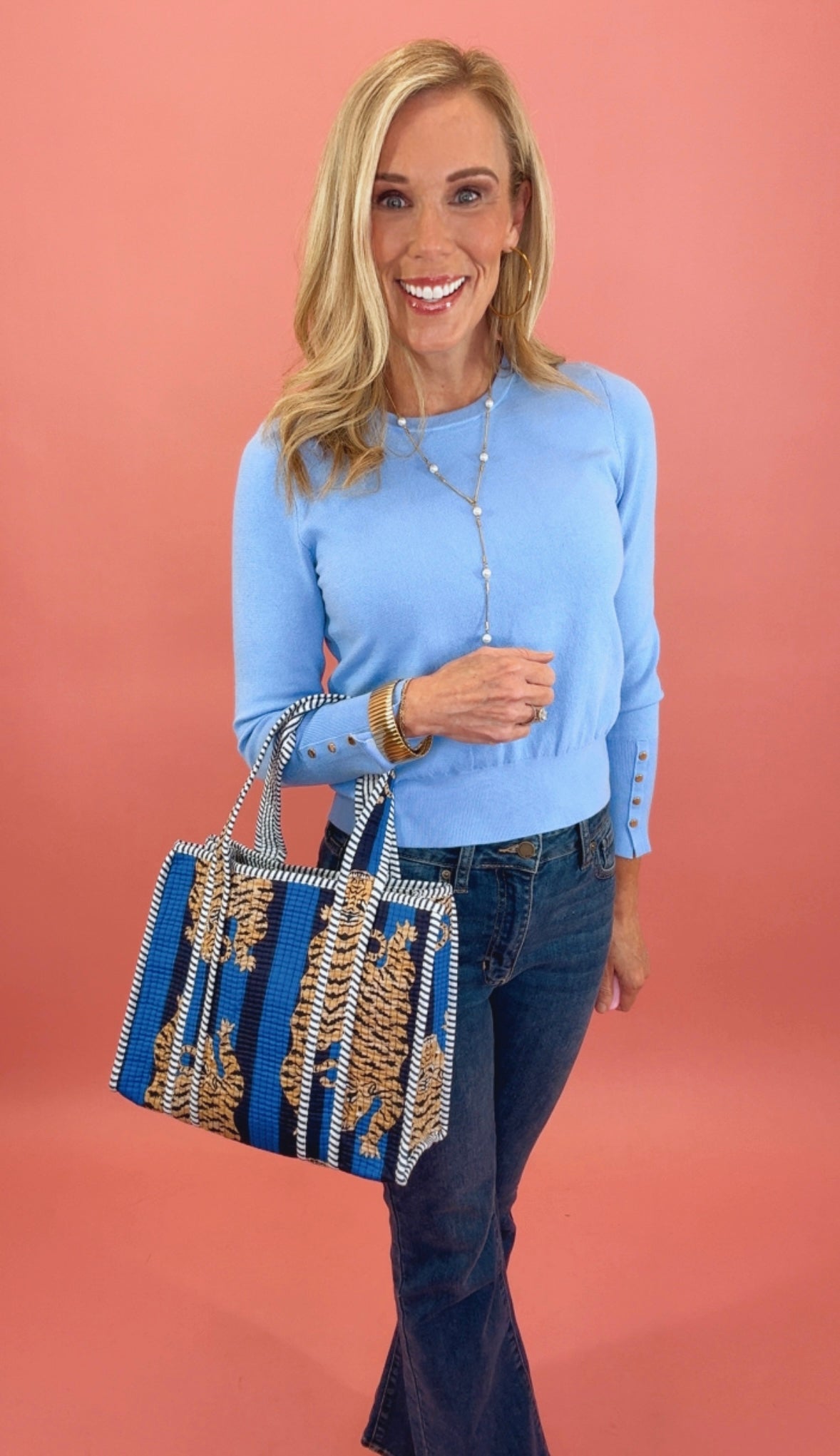 Low-Key Luxe Sweater (lt blue)