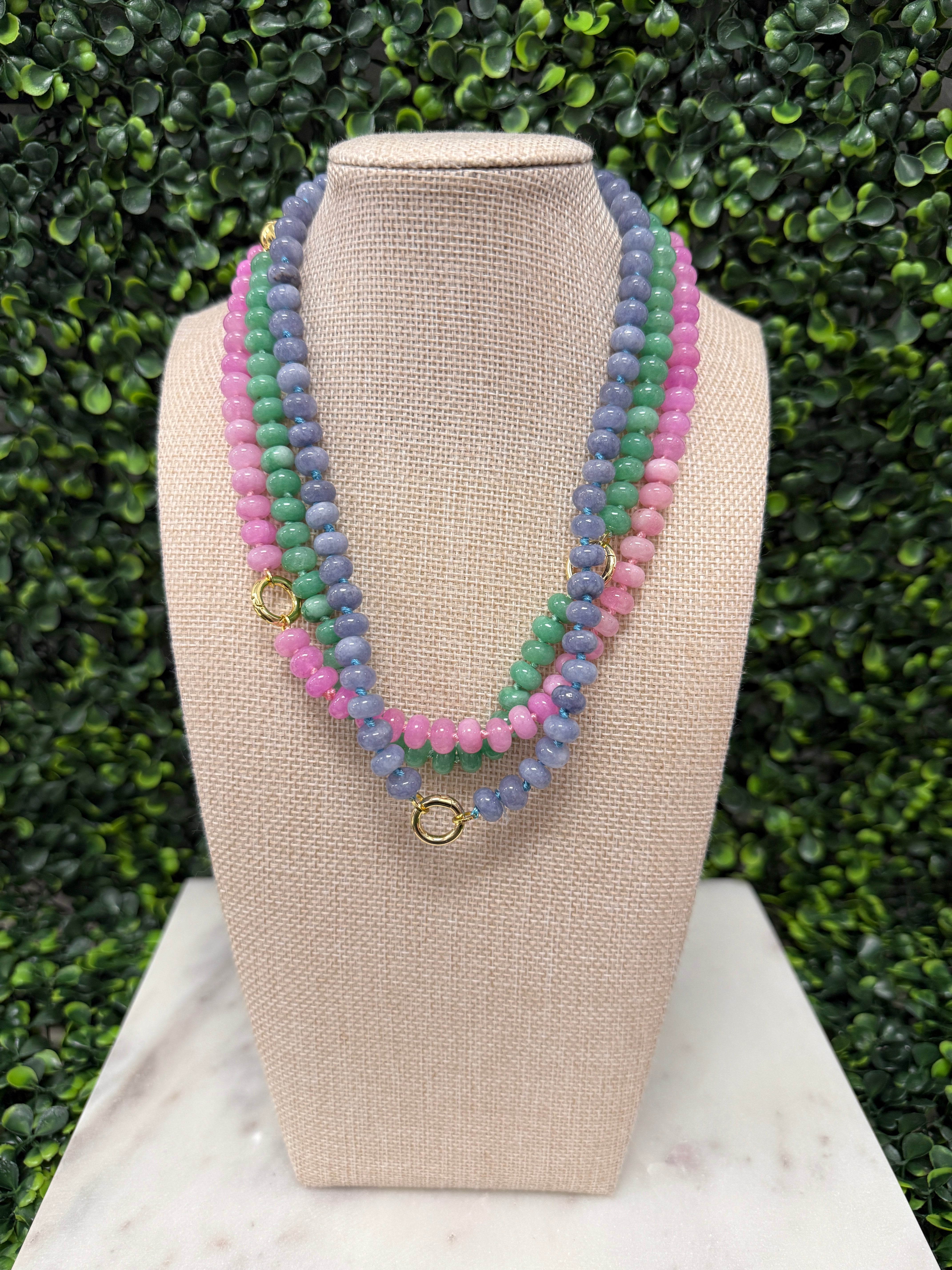 Brilliant Bead Necklace