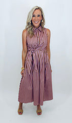Side Note Dress (pink)