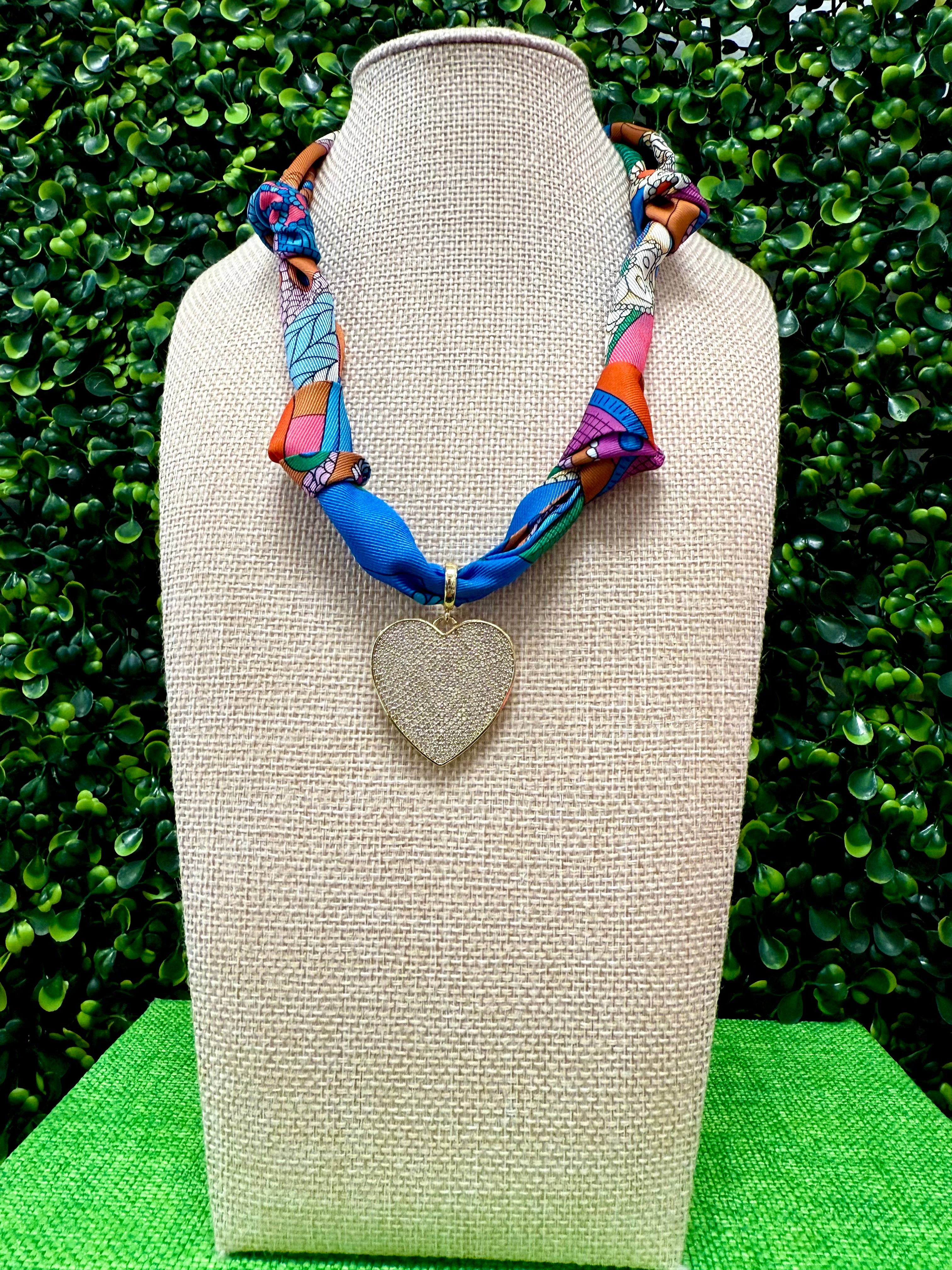 Charm Me Darling Scarf Necklace