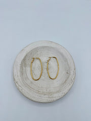 oval earring