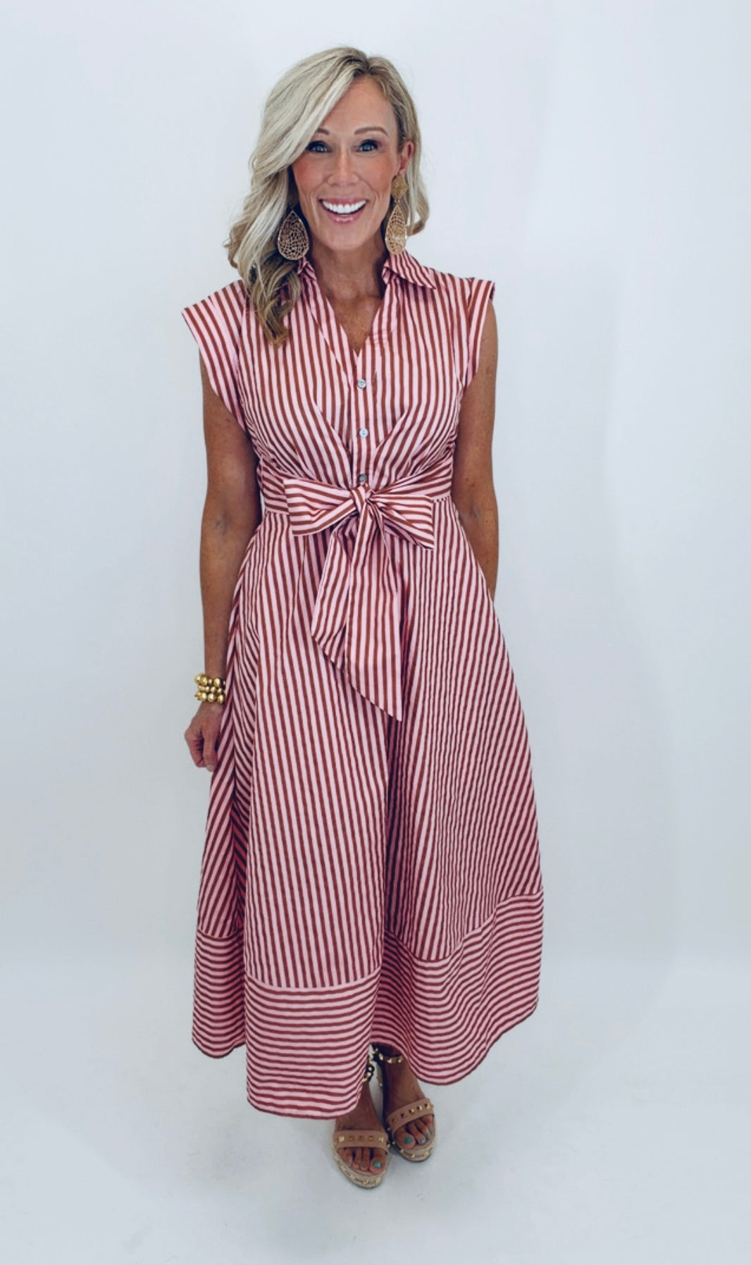Stripe Appeal Dress