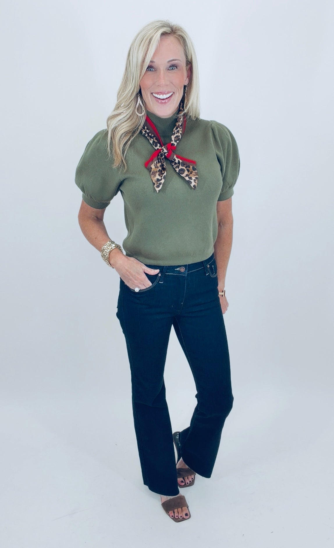Something Extra Sweater (olive)