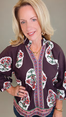 Scene Stealer Top (plum)