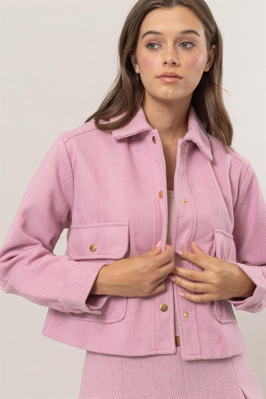 Cameron Jacket (fondant pink)