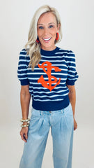Anchors Away Sweater