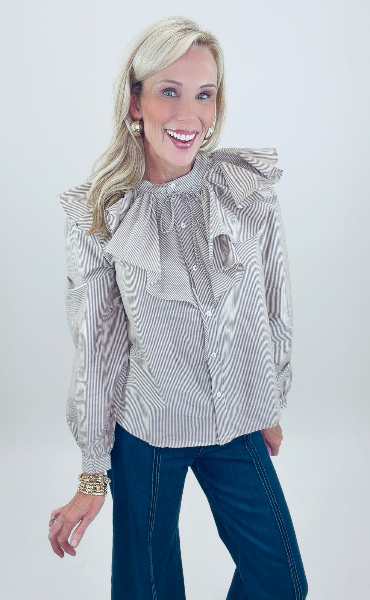 Ruffle My Feathers Top
