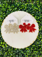 Merry Magic Bow Earring