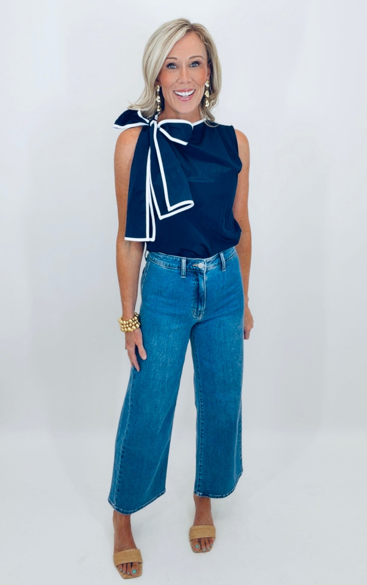 Tie the Knot Top (navy)