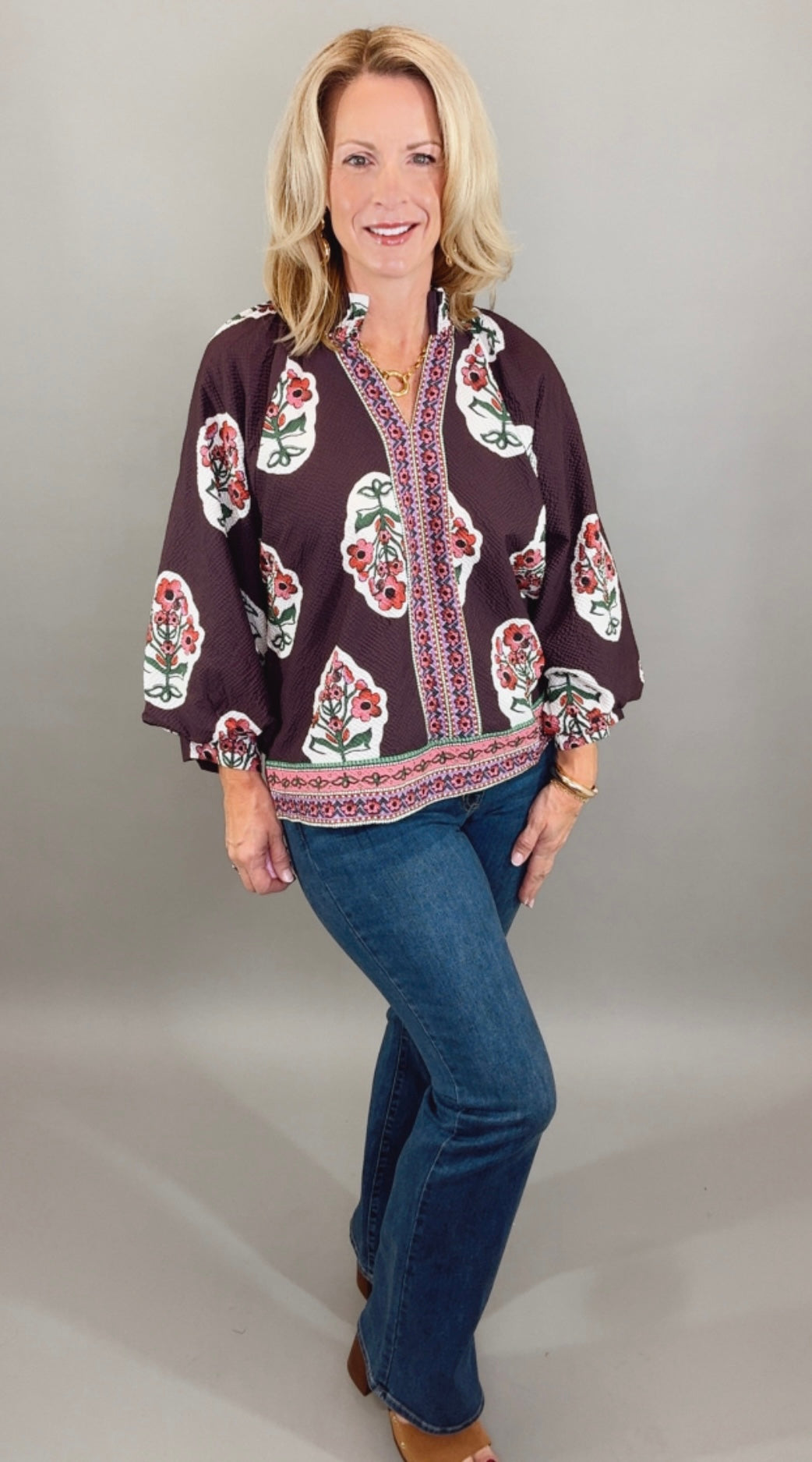 Scene Stealer Top (plum)