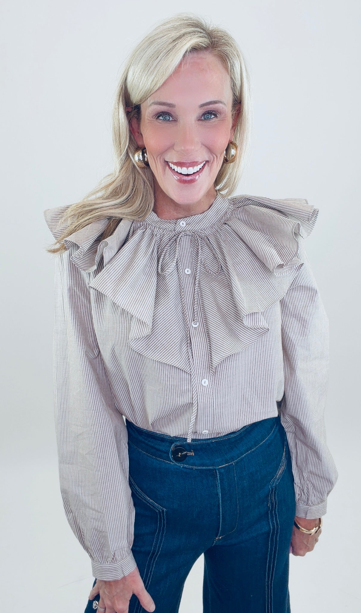 Ruffle My Feathers Top