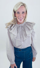 Ruffle My Feathers Top