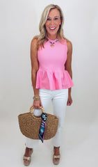 Flare Affair Top (pink)