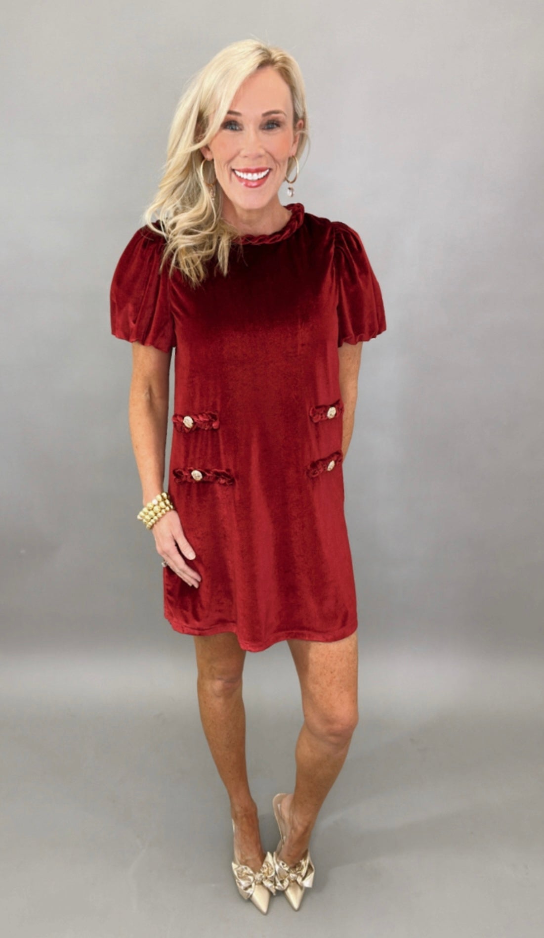 The Jewel Dress (garnet)