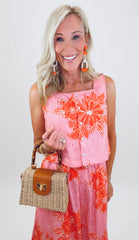 Hibiscus Glow Top