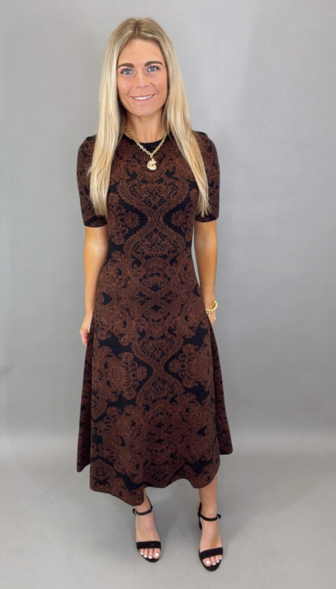 Midnight Tapestry Dress