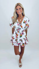 Floral Flirt Romper